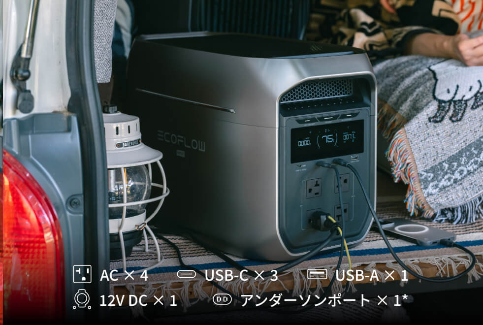 シリーズ史上最強の2,048WhモデルDELTA 3 Max & DELTA 3 Max Plus
